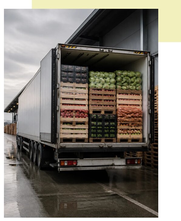 Перевозка плодоовощной продукции в Прокопьевск по цене от 5169 р. | Агросервис-Прк